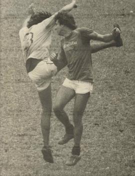 Retrato de Reinaldo, jogador de futebol (Local desconhecido, Data desconhecida). / Cr&eacute;dito: Autor...