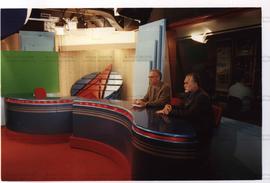 Entrevista concedida por Genoino (PT) a programa de televisão não identificado nas eleições de 2002 (Local desconhecido, 2002) / Crédito: Cesar Hideiti Ogata