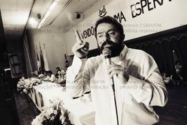 Ato e festa de aniversário da candidatura “Lula Presidente” (PT) nas eleições de 1989 (São Bernardo do Campo-SP, 1989). Crédito: Vera Jursys