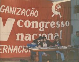 Congresso Nacional da Organização Quarta Internacional, 4º (Local desconhecido, Data desconhecida) / Crédito: Autoria desconhecida.