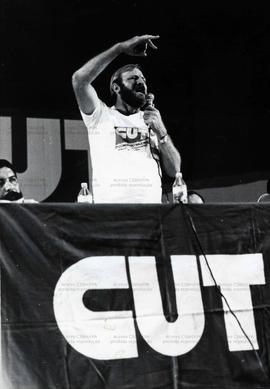 Congresso Nacional da CUT, 2º ([Rio de Janeiro-RJ, 31 jul a 3 ago. 1986]) [Ginásio do Maracanãzin...