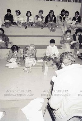 Congresso dos servidores públicos (AFUSE) (Local desconhecido, 1982). Crédito: Vera Jursys