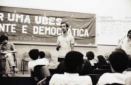 Campanha “Por uma UBES independente e democrática” (São Paulo-SP, 1981). Crédito: Vera Jursys