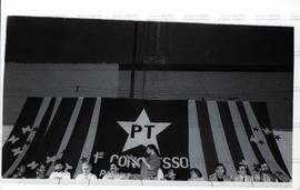 Congresso Nacional do PT, 1º (São Bernardo do Campo-SP, 27 nov./1 dez. 1991) [Pavilhão Vera Cruz]...