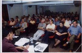 Seminário Democracia e Socialismo, na Sede do DN (São Paulo-SP, 2001) / Crédito: Autoria desconhe...
