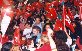 Evento não identificado [candidatura “Marta Governadora” (PT) nas eleições de 1998] [4] (São Paulo-SP, 1998). / Crédito: Roberto Parizotti