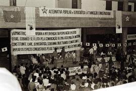 Ato do PT pela instituição da Assembleia Nacional Constituinte (São Paulo-SP, 1985). Crédito: Vera Jursys