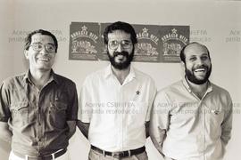Retratos de candidaturas do PT nas eleições de 1988 (São Caetano do Sul-SP, 1988). Crédito: Vera Jursys