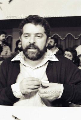 Ato e festa de aniversário da candidatura “Lula Presidente” (PT) nas eleições de 1989 (São Bernar...