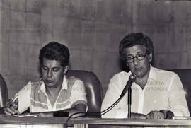 Assembleia do Sindicato dos Médicos de São Paulo ([São Paulo-SP?], 08 jan. 1986). Crédito: Vera Jursys