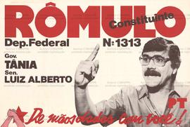 Rômulo 1313. Deputado Federal Constituinte. (1986, Sergipe (SE)).