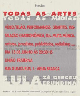 Todas as artes. (1994, São Paulo (SP)).