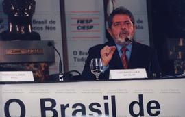 Encontro da candidatura “Lula Presidente” (PT) com empresários da FIESP (São Paulo-SP, 30 jul 200...