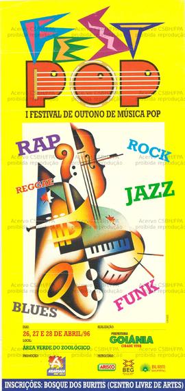 Fest Pop: I Festival de outono de música POP. (26-04-1996, Brasil).