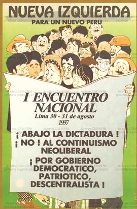Nueva Izquierda: Para un nuevo Peru (Peru (país), 30-31/08/1997).