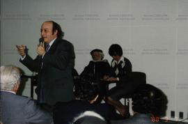 Embaixador da Nicarágua discursa em atividade na Universidade de Santa Sofia (Tokyo-Japão, 07 mar...