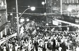 Comício e caminhada da candidatura “Lula Presidente” (PT) nas eleições de 1989 (Salvador-BA, 10 a...