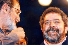 Comício da candidatura “Lula Presidente” (PT) nas eleições de 1994 (São Paulo-SP, 12 jun. 1994). / Crédito: Clóvis Ferreira