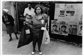 Retratos da candidatura Luiza Erundina Prefeita nas eleições de 1988 (São Paulo-SP, 1988) . / Cré...