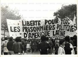 Manifestações no 1o. de Maio em Paris (Paris-França, 1 mai. 1978). / Crédito: Magda/Ellezer.
