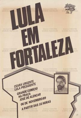 Lula em Fortaleza. (1989, Fortaleza (CE)).