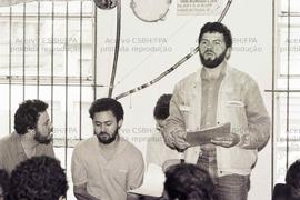 Assembleia Sindicato dos Trabalhadores nas Indústrias de Frios, Carnes e Derivados de São Paulo (São Paulo-SP, [1988?]). Crédito: Vera Jursys