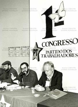 Seminário “O PT e o Marxismo”, preparatório ao 1º CPT (São Paulo-SP, 02 ago. 1991) / Crédito: Cib...