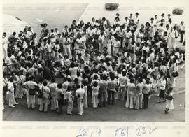 Greve dos médicos residentes do Hopistal das Clínicas da UERJ (Rio de Janeiro-RJ, 26 jun. 1978). ...