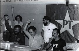 Encontro Nacional do PT, 2o (São Paulo-SP, 27-28 mar. 1982). Crédito: Vera Jursys