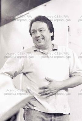 Gravação da propaganda de televisão da candidatura “Suplicy governador” (PT) nas eleições de 1986 ([São Paulo-SP?], set. 1986). Crédito: Vera Jursys