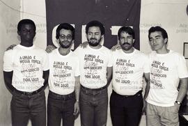 Retratos de Chapa ao Sindicato dos Trabalhadores nas Indústrias de Frios, Carnes e Derivados de São Paulo (São Paulo-SP, ago. 1988). Crédito: Vera Jursys