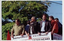 Atividade da candidatura &quot;Genoino Governador&quot; (PT) nas eleições de 2002 (Jundiaí-SP, 20...