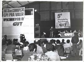 Plenária Nacional da CUT, 5a. (Local desconhecido, 15 a 18 jul. 1992). / Crédito: Sueli Dantas