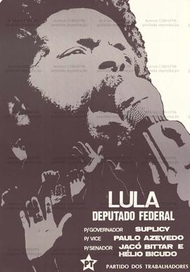 Deputado Federal Lula . (1986, São Paulo (SP)).
