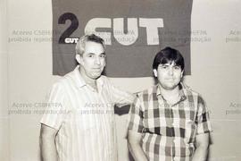 Retratos da Chapa 2 ao Sindicato dos Trabalhadores na Industria de Papel e Papelão [de São Paulo?] ([São Paulo-SP?], 1989). Crédito: Vera Jursys
