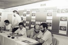 Encontro Nacional de Trabalhadores em Empresas Químicas de Capital Alemão, 1º (Cajamar-SP, 11-13 jan. 1991). Crédito: Vera Jursys