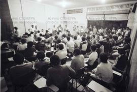 Reunião dos metalúrgicos na sede da Associação Beneficente e Cultural da categoria (São Bernardo ...
