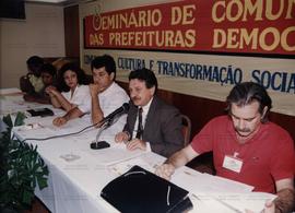 Seminário de Comunicação das Prefeituras Democráticas e Populares (Goiânia-GO, 19 nov. 1993). / Crédito: João Roberto
