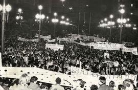 Manifestação no Dia Nacional de Luta (São Paulo-SP, 1 out. 1983). / Crédito: Vera Lúcia.