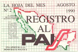 Registro al Pais: Una Abertura a la democracia politica (Chile, 00/08/1990).