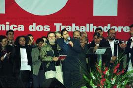 Festa de 20 anos da CUT (São Bernardo do Campo-SP, 2003). Crédito: Vera Jursys