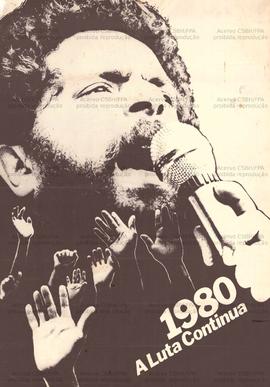 1980: A luta continua. (Data desconhecida, Brasil).