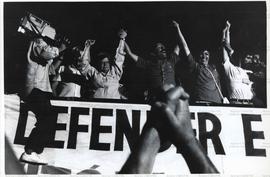 Campanha Luiza Erundina prefeita nas eleições de 1988 (São Paulo-SP, 1988). / Crédito: Anselmo Picardi.