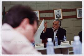 Visita de José Genoino (PT) a Itanhaém (SP) nas eleições de 2002 (Itanhaém-SP, 2002) / Crédito: C...