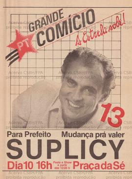 Suplicy. (Data desconhecida, São Paulo (SP)).