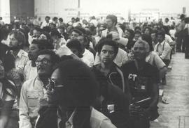 [Congresso Nacional da Classe Trabalhadora] ([São Bernardo do Campo-SP, 26 a 28 ago. 1983]) [Pavilhão Vera Cruz] – Conclat / Crédito: Autoria desconhecida.