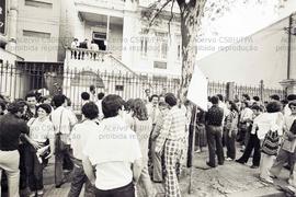 Julgamento de Lula e demais sindicalistas do ABC pela LSN (São Paulo-SP, 1981). Crédito: Vera Jursys