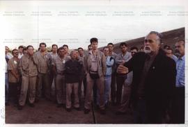 Visita de José Genoino (PT) à Usina Hidrelétrica de Ilha Solteira (Cesp) nas eleições de 2002 (Il...