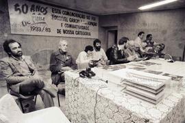 Comemoração dos 50 anos do Sindicato dos Metalúrgicos (Santo André-SP, 1983). Crédito: Vera Jursys