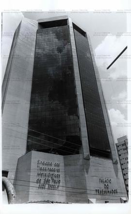 Obra concluída da sede do Sindicato dos Trabalhadores Metalúrgicos de São Paulo, Palácio do Traba...